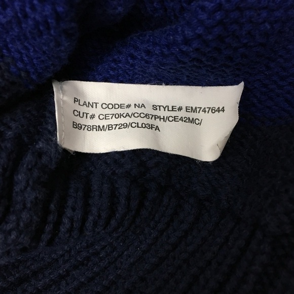 POLO by RALPH LAUREN Quarter Zip Sweater Stripe Classic Kid’s Boy’s Size Small - Picture 7 of 9